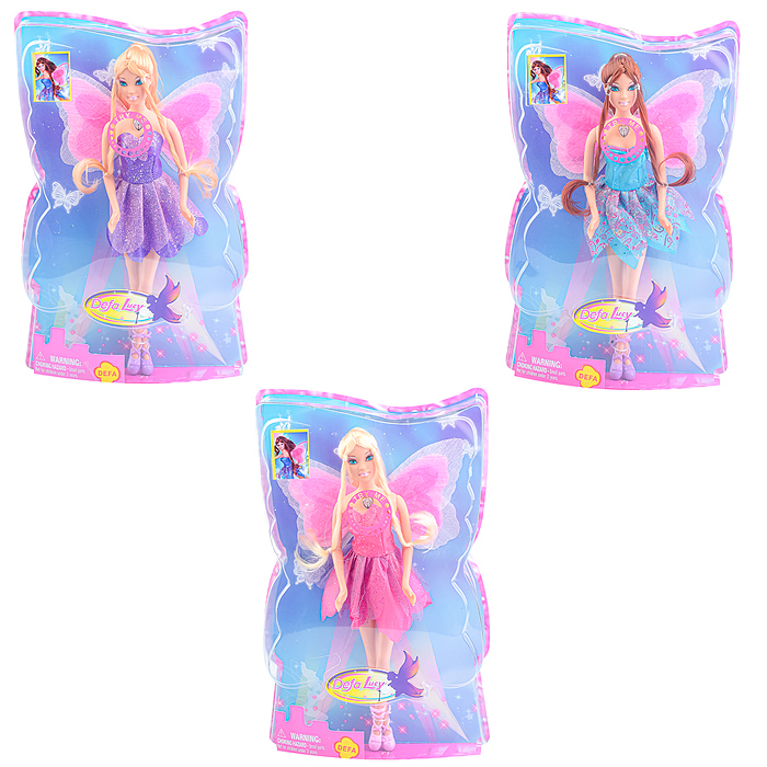 Кукла 8196 с крыльями на батарейках, в коробке Кукла 8196 с крыльями на батарейках, в коробке