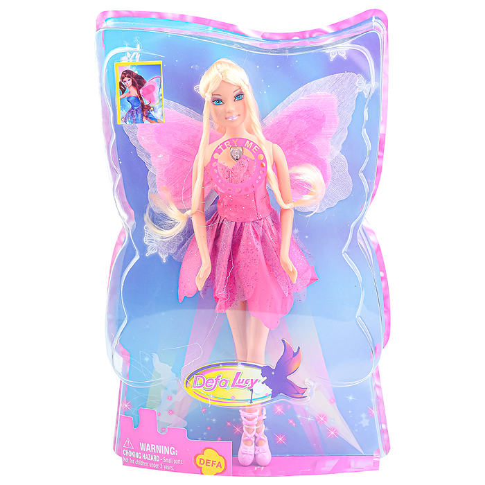 Фото к товару Кукла 8196 с крыльями на батарейках, в коробке Кукла 8196 с крыльями на батарейках, в коробке