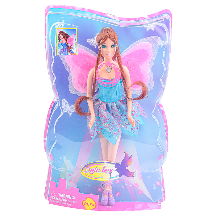 Фото к товару Кукла 8196 с крыльями на батарейках, в коробке Кукла 8196 с крыльями на батарейках, в коробке