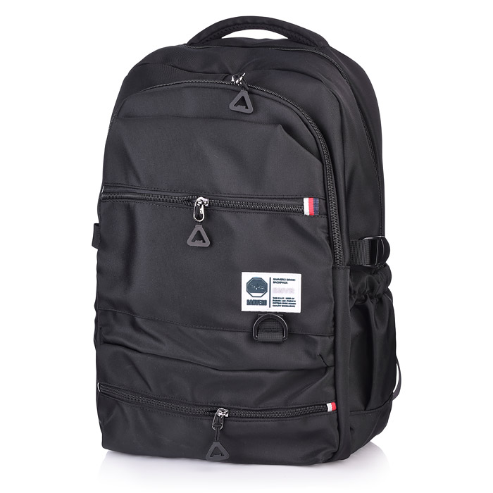 Рюкзак школьный, 1 основное отделение на молнии, 3 передних кармана на молнии, 2 боковых кармана Рюкзак школьный, 1 основное отделение на молнии, 3 передних кармана на молнии, 2 боковых кармана