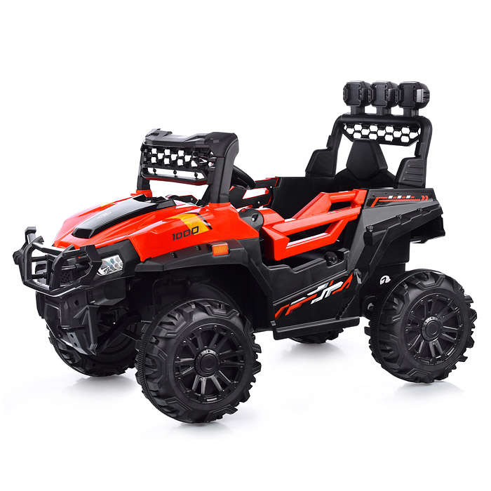 Электромобиль U023465Y "Багги кросс" с р/у управлением, четырехколесный, двухместный