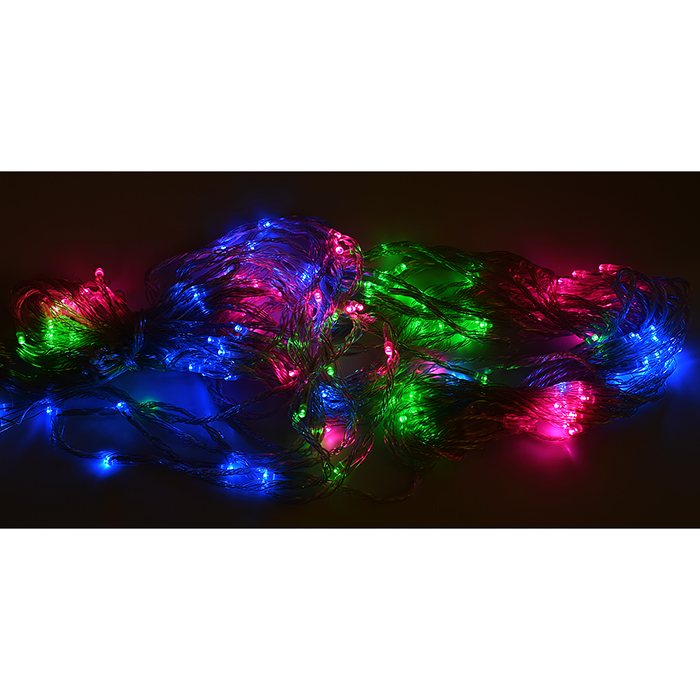Фото к товару Электрогирлянда "Водопад" S1268-1, 1,5 * 2м., цветная Электрогирлянда "Водопад" S1268-1, 1,5 * 2м., цветная