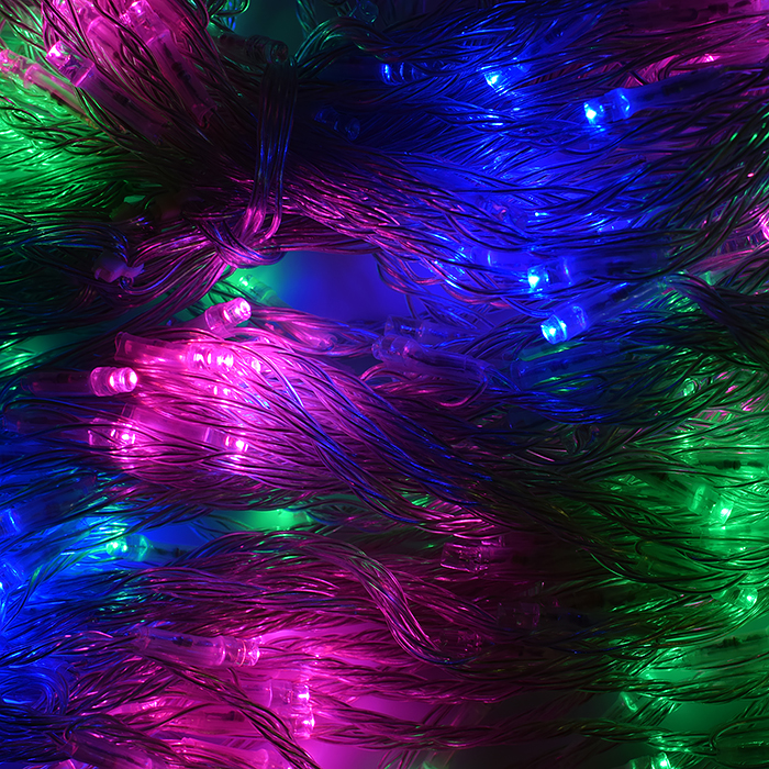 Фото к товару Электрогирлянда "Водопад" S1268-1, 1,5 * 2м., цветная Электрогирлянда "Водопад" S1268-1, 1,5 * 2м., цветная