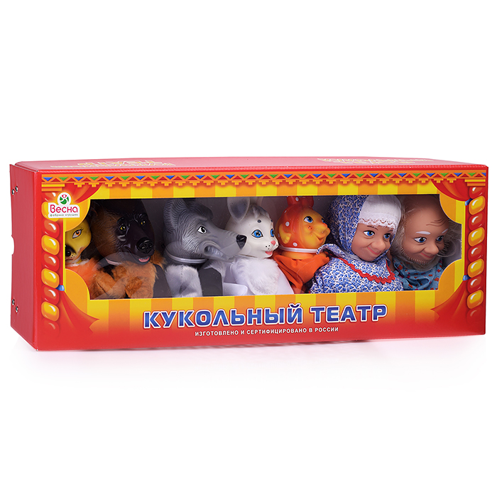 Фото к товару Кукольный театр по сказкам №3 Кукольный театр по сказкам №3
