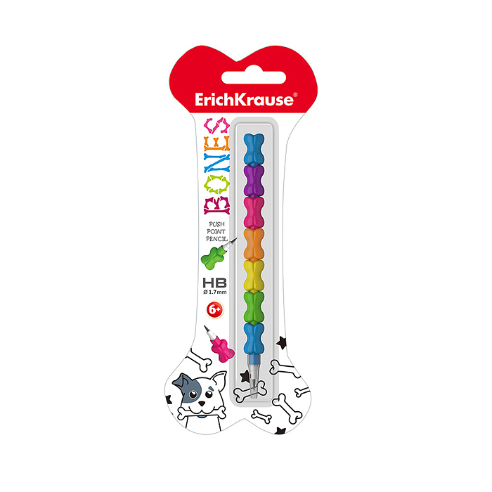 Фото к товару Карандаш сегментный 1.7 мм, НВ (в блистере по 1 шт.) Карандаш сегментный 1.7 мм, НВ (в блистере по 1 шт.)