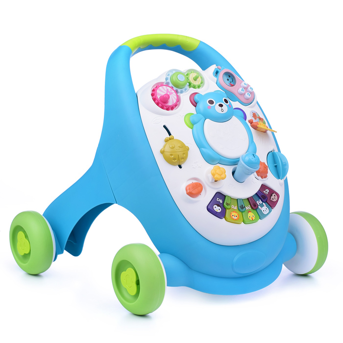 Фото к товару Ходунки QX-91167E "Медвежонок" в коробке Ходунки QX-91167E "Медвежонок" в коробке