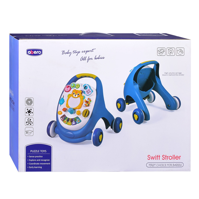 Фото к товару Ходунки QX-91167E "Медвежонок" в коробке Ходунки QX-91167E "Медвежонок" в коробке