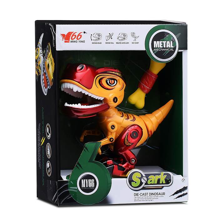 Фото к товару Динозавр MY66-Q1203G на батарейках, в коробке Динозавр MY66-Q1203G на батарейках, в коробке