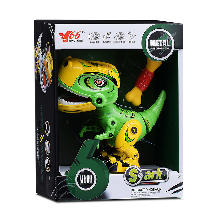 Фото к товару Динозавр MY66-Q1203G на батарейках, в коробке Динозавр MY66-Q1203G на батарейках, в коробке