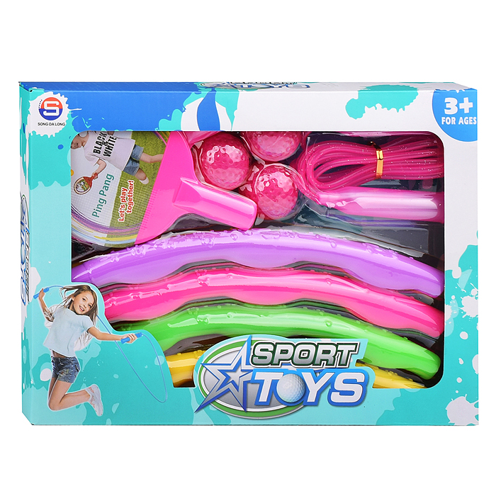 Фото к товару Набор спортивный 486-6 "В ритме спорта" в коробке Набор спортивный 486-6 "В ритме спорта" в коробке