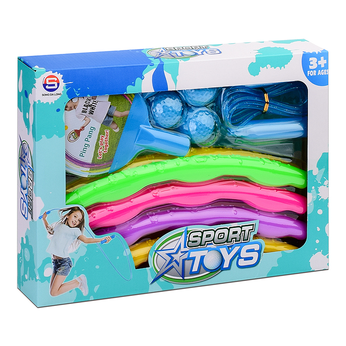 Фото к товару Набор спортивный 486-6 "В ритме спорта" в коробке Набор спортивный 486-6 "В ритме спорта" в коробке