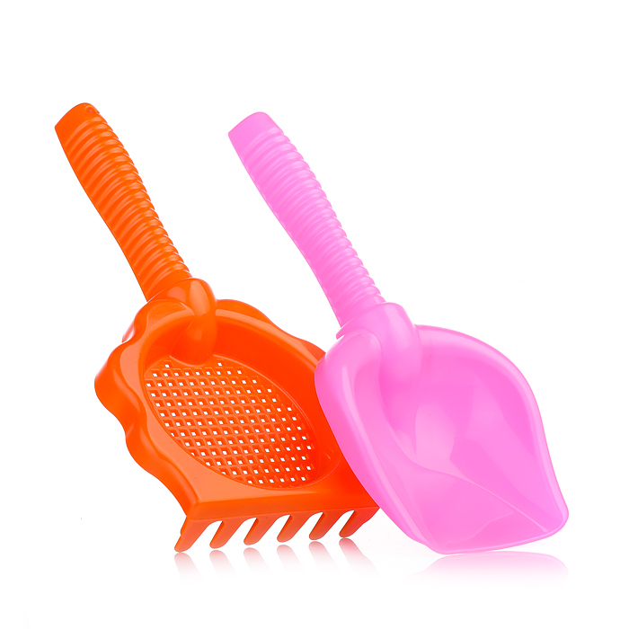 Фото к товару Песочный набор 2пр.(грабли-ситечко 25см, совок 26см) Песочный набор 2пр.(грабли-ситечко 25см, совок 26см)