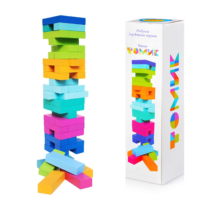 Логический игровой набор "Башня" Томик (54 дет.)