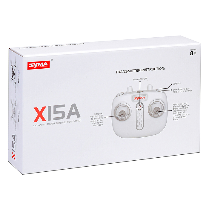 Фото к товару Квадрокоптер X15A "Fox" р/у, в коробке Квадрокоптер X15A "Fox" р/у, в коробке