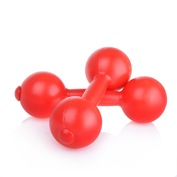 Гантели пластмассовые 0,45кг (2 шт.) с наполнителем Гантели пластмассовые 0,45кг (2 шт.) с наполнителем