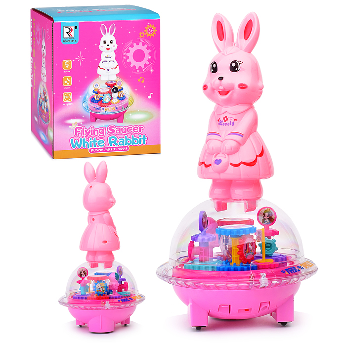 Интерактивная игрушка ZR181-6 "Милая Зайка" в коробке Интерактивная игрушка ZR181-6 "Милая Зайка" в коробке