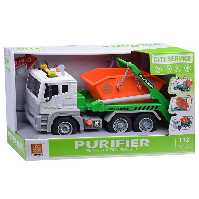 Фото к товару Машина WY821A "Спецтехника" в коробке Машина WY821A "Спецтехника" в коробке