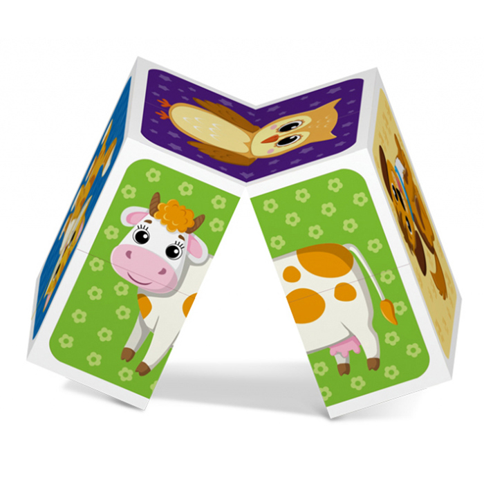 Кубик трансформер "Животные"