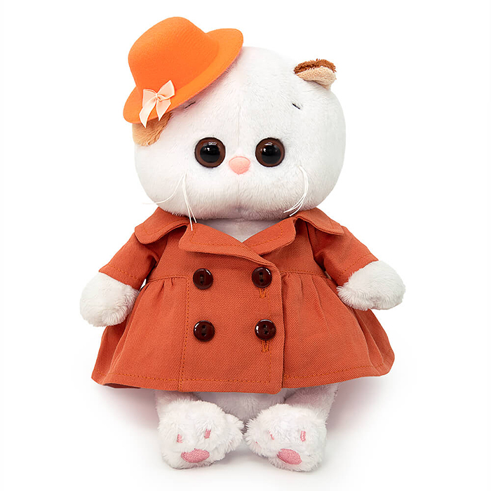 Кошка Ли-Ли BABY в тренче и шляпке Кошка Ли-Ли BABY в тренче и шляпке