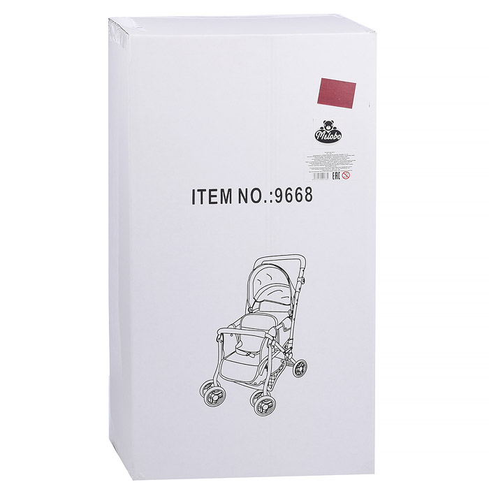 Фото к товару Коляска для кукол 9668 металлическая, для двух кукол, в коробке Коляска для кукол 9668 металлическая, для двух кукол, в коробке