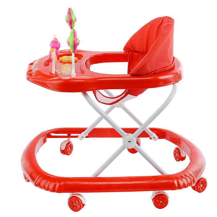 Фото к товару Ходунки 902-B-5 "Бабочка с цветочками" (красный) в пакете Ходунки 902-B-5 "Бабочка с цветочками" (красный) в пакете