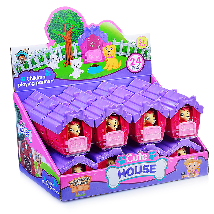 Фото к товару Игровой набор питомец 666-1 "Песик в домике" в коробке Игровой набор питомец 666-1 "Песик в домике" в коробке