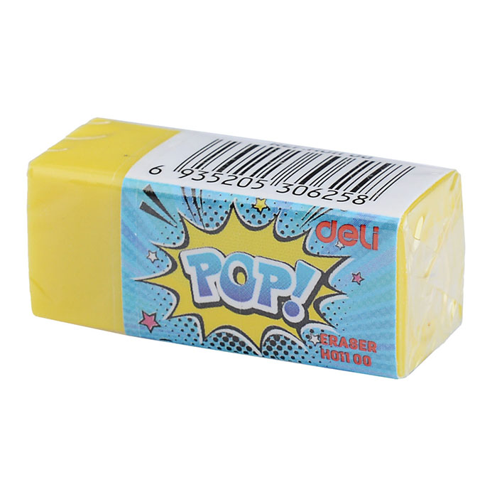 Фото к товару Ластик POP ассорти Эко ПВХ, мягкое стирание каждый в индивидуальной упаковке Ластик POP ассорти Эко ПВХ, мягкое стирание каждый в индивидуальной упаковке