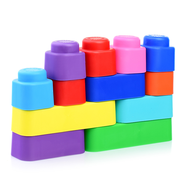 Фото к товару Конструктор "Мягкие кирпичики" (12 дет) Конструктор "Мягкие кирпичики" (12 дет)