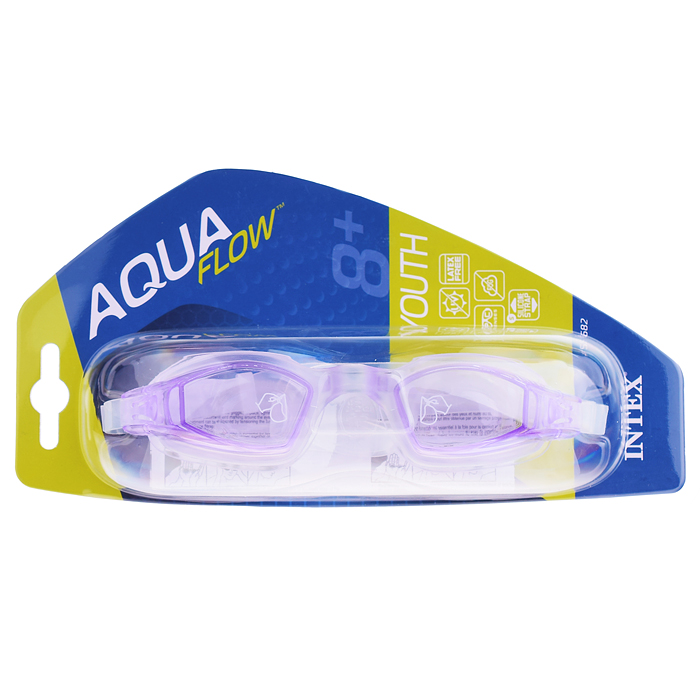 Фото к товару Очки для плавания Free Style Sport, от 8 лет, цвета МИКС, 55682 INTEX Очки для плавания Free Style Sport, от 8 лет, цвета МИКС, 55682 INTEX