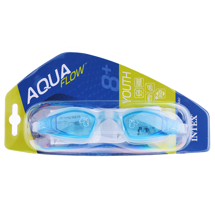 Фото к товару Очки для плавания Free Style Sport, от 8 лет, цвета МИКС, 55682 INTEX Очки для плавания Free Style Sport, от 8 лет, цвета МИКС, 55682 INTEX