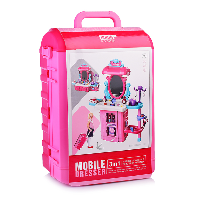 Фото к товару Игровой набор 8125P "Стилист" в чемодане Игровой набор 8125P "Стилист" в чемодане