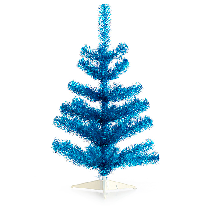 Елка искусственная "Праздничная" - 80см, голубая Елка искусственная "Праздничная" - 80см, голубая