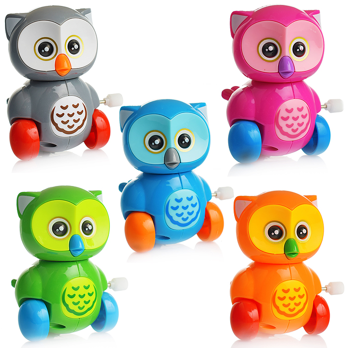 Заводная игрушка 6621 "Сова" в пакете Заводная игрушка 6621 "Сова" в пакете