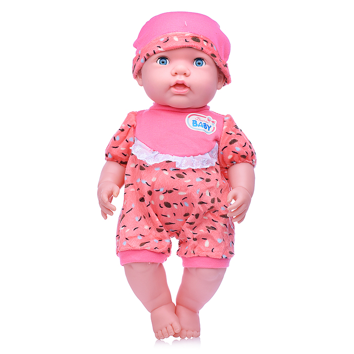 Фото к товару Пупс QH6027-2 с аксессуарами, в пакете Пупс QH6027-2 с аксессуарами, в пакете