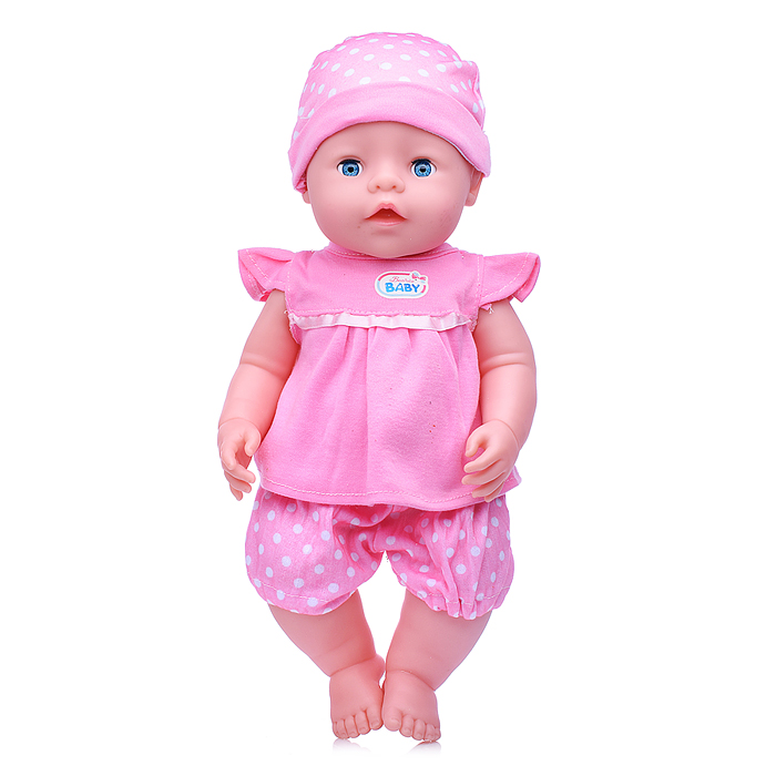 Фото к товару Пупс QH6027-2 с аксессуарами, в пакете Пупс QH6027-2 с аксессуарами, в пакете