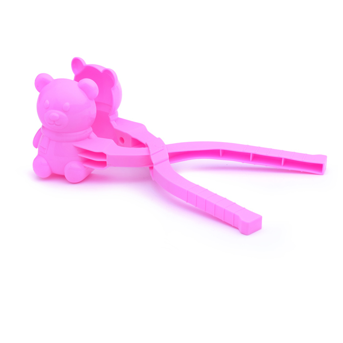 Фото к товару Формочка для лепки из снега 738 "Мишутка" цвет в ассортименте, в сетке Формочка для лепки из снега 738 "Мишутка" цвет в ассортименте, в сетке