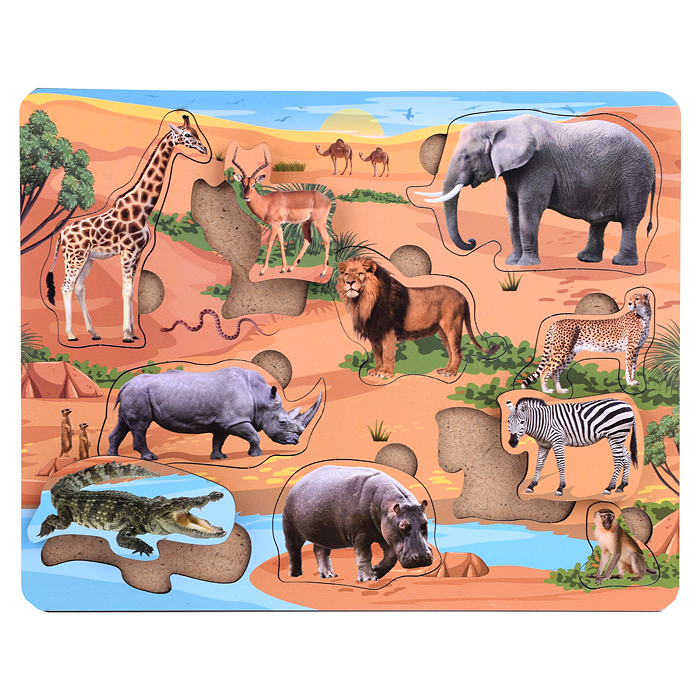 Рамка вкладыш "Животные Африки"