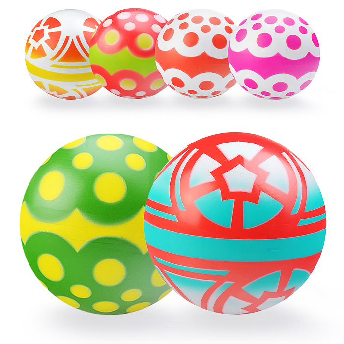 Мяч "Василек" окраш. по трафарету, d-200 Мяч "Василек" окраш. по трафарету, d-200