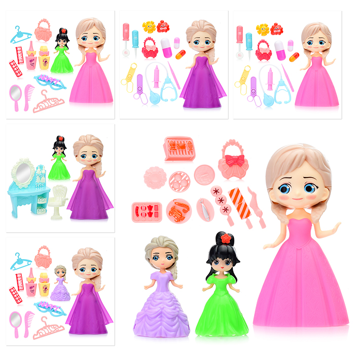 Кукла 559-227A "Принцесса" с аксессуарами, в пакете Кукла 559-227A "Принцесса" с аксессуарами, в пакете
