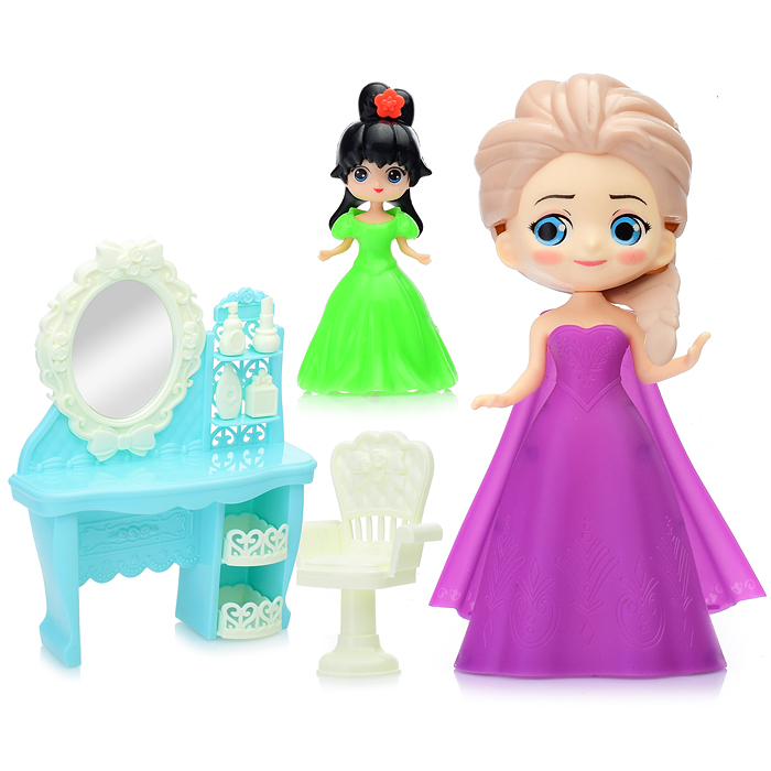 Фото к товару Кукла 559-227A "Принцесса" с аксессуарами, в пакете Кукла 559-227A "Принцесса" с аксессуарами, в пакете