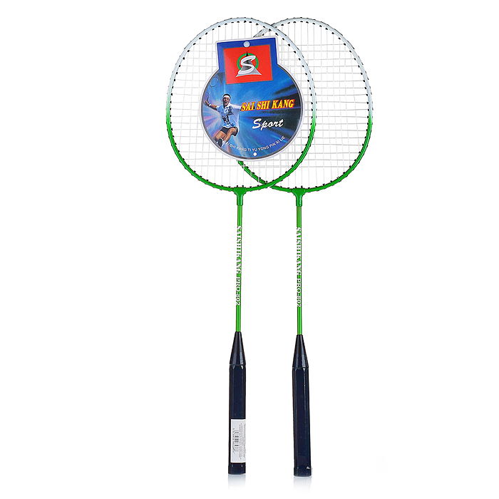 Фото к товару Набор для бадминтона 00-1969 (2 ракетки) Набор для бадминтона 00-1969 (2 ракетки)