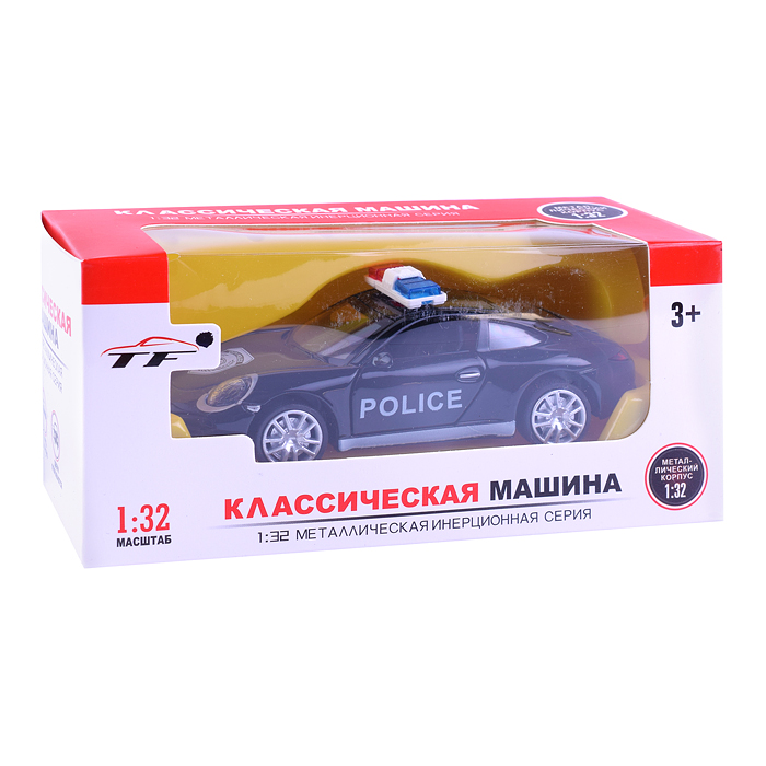 Фото к товару Машина TF9976 "Полицейский патруль" металл., в коробке Машина TF9976 "Полицейский патруль" металл., в коробке