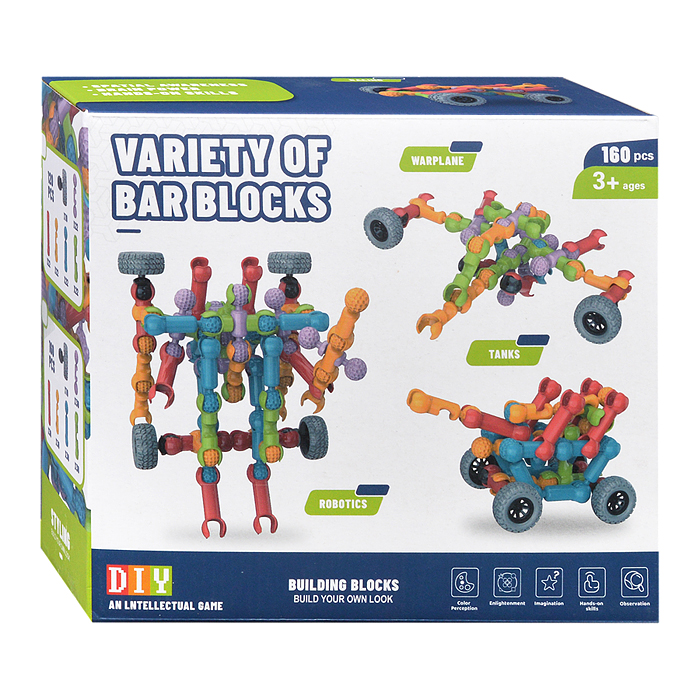 Конструктор 5 "Воображение" (120 дет.) Конструктор 5 "Воображение" (120 дет.)