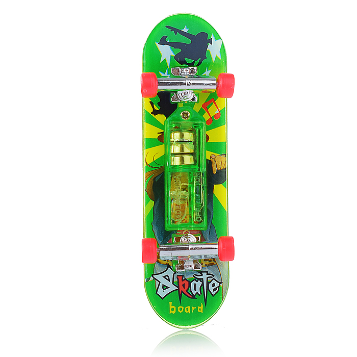 Фото к товару Фингерборд 1830-1 "Графити" со светом, в ассортименте, в пакете Фингерборд 1830-1 "Графити" со светом, в ассортименте, в пакете