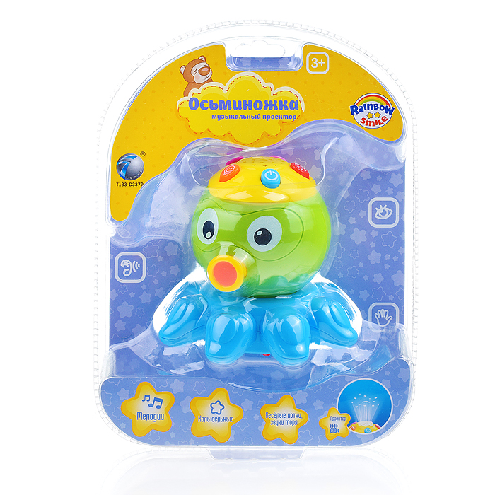 Проектор 65162 "Осьминог" на батарейках, в коробке Проектор 65162 "Осьминог" на батарейках, в коробке