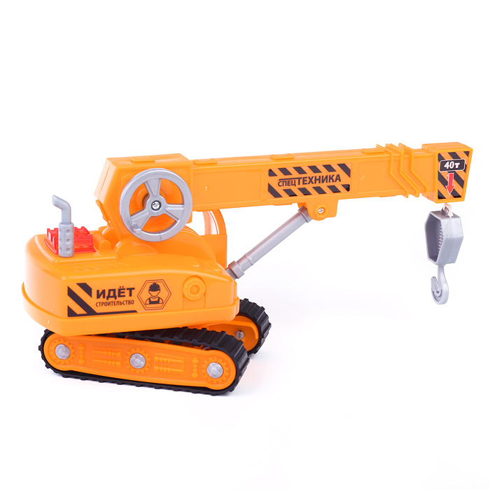 Фото к товару Гусеничный кран "Профи" (в сеточке) Гусеничный кран "Профи" (в сеточке)