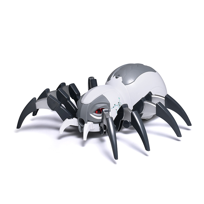 Фото к товару Паук радиоуправляемый, эффект дыма,световые и звуковые эффекты, цвет белый Паук радиоуправляемый, эффект дыма,световые и звуковые эффекты, цвет белый
