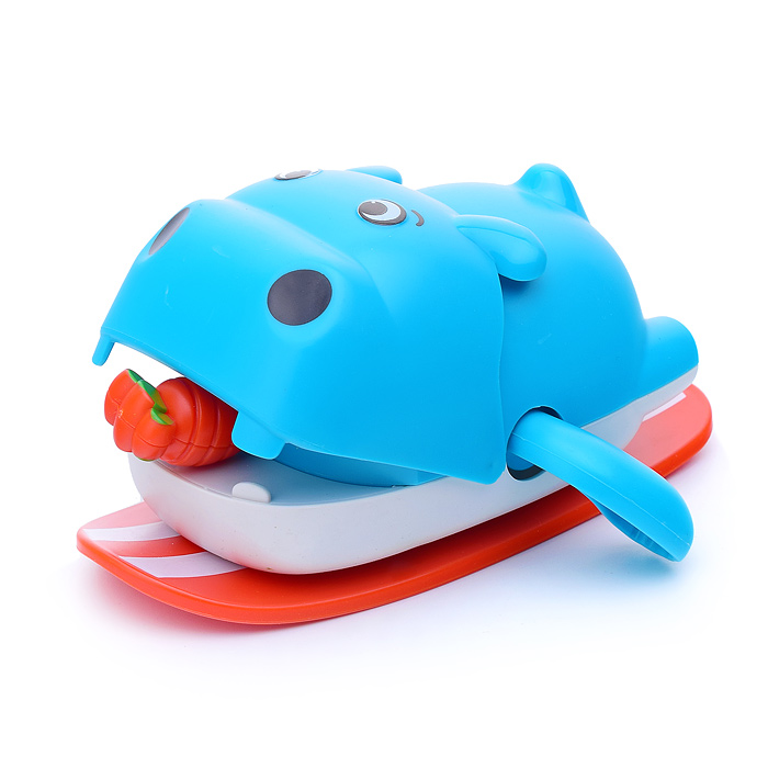 Фото к товару Заводная игрушка 368-11A "Бегемот" в коробке Заводная игрушка 368-11A "Бегемот" в коробке