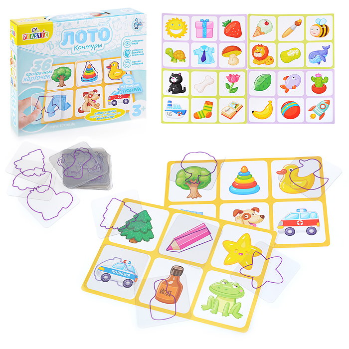 Лото пластик "Контуры"