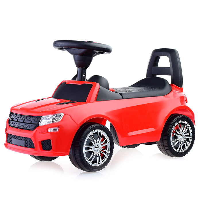 Каталка-автомобиль "SuperCar" №6 со звуковым сигналом (красная) Каталка-автомобиль "SuperCar" №6 со звуковым сигналом (красная)
